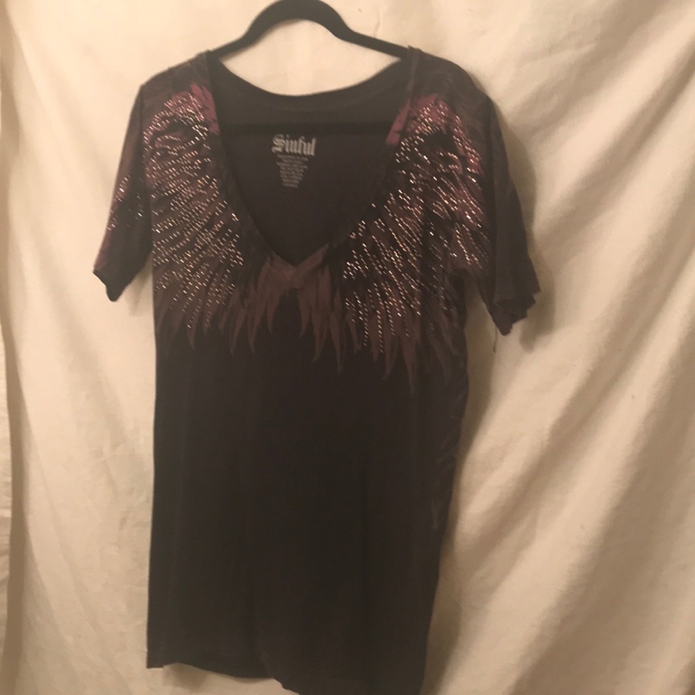Sinful t-shirt in perfect condition